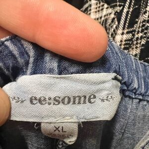 eesome Women's Blue Jeans Romper